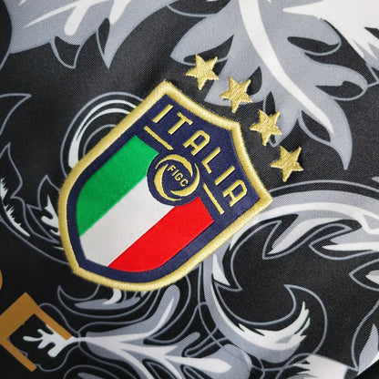 2023 Italy Special Edition Black Soccer Shirt Versace 1:1