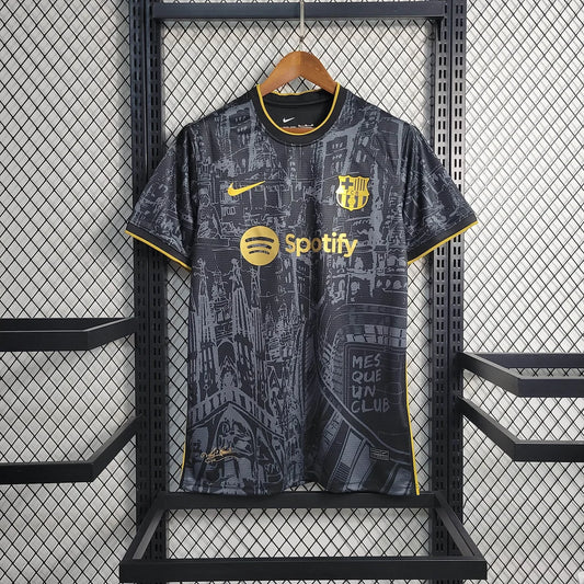 2023/2024 Barcelona Special Edition Black Football Shirt 1:1